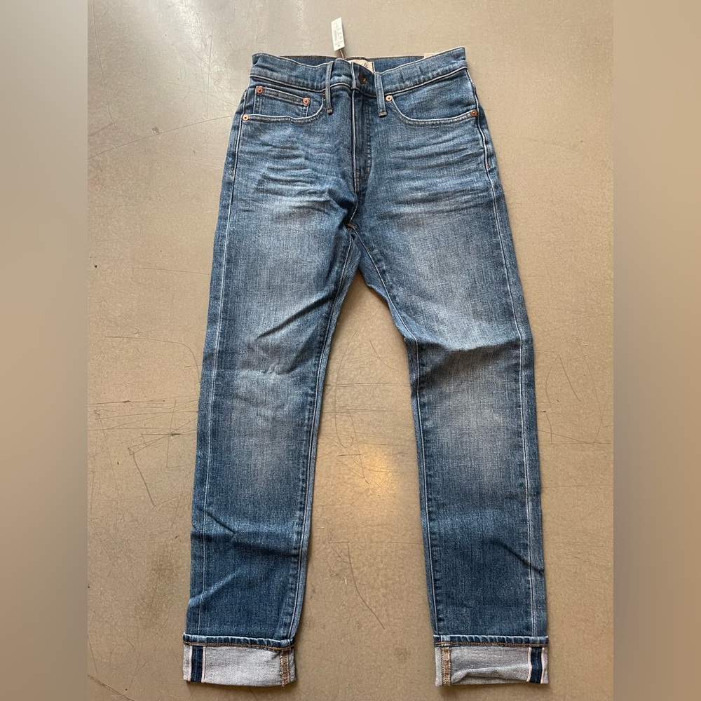 Madewell Tomboy Straight Denim in size 24. NWT.
